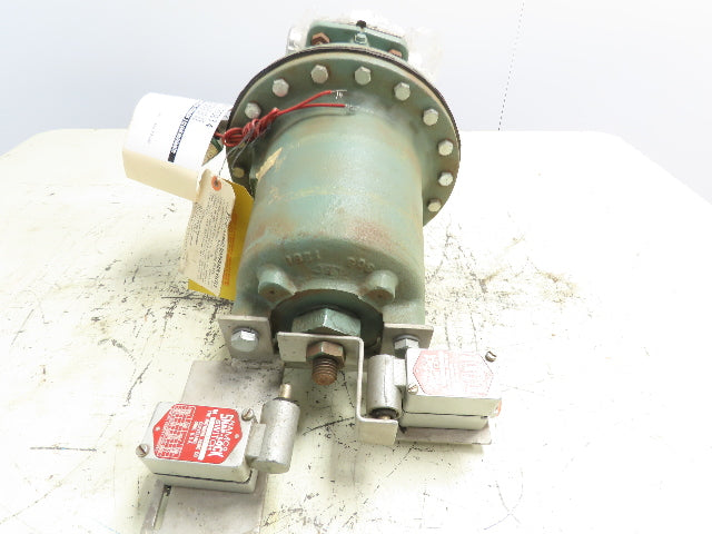 ITT Grinnell Pneumatic Diaphragm Actuator Valve 1-1/2" CF8 Stainless Butt Weld