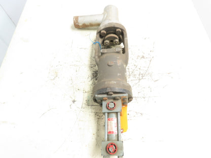 Edwin Elliot 7K22XXCMH Pneumatic Cylinder Actuator Valve 1-1/2"NPT 2" Stroke