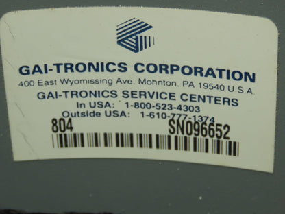 Gai-Tronics 804 Flush Mount Ceiling PA Intercom 6" Speaker 10" x 4" Enclosure