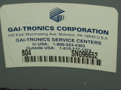 Gai-Tronics 804 Flush Mount Ceiling PA Intercom 6" Speaker 10" x 4" Enclosure