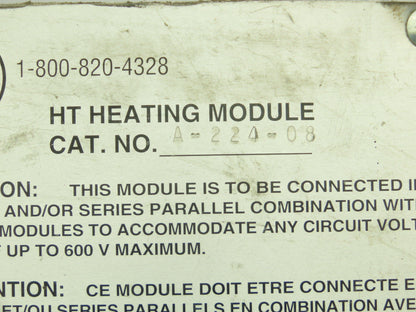Thermon A-224-08 HT Hopper Heating Module Heater Plate 47 Ohms 12"x27.5"