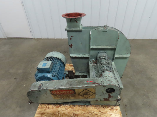 Hosokawa Micron Corp. TBB-5-P.W.O. Pressure Blower 15 hp 208/460 Volt 3ph