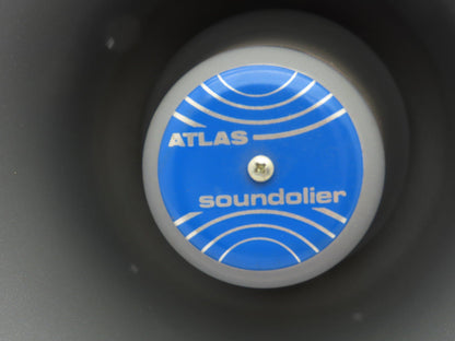 Atlas Soundolier Intercom PA Loudspeaker Paging Horn 10" Gray Aluminum