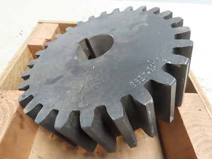 Martin S327-14 1/2 External Tooth Spur Gear 3DP 14.5°PA 27-Teeth 2 3/8" Bore