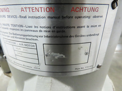 Graco 208-356 Bulldog Air Motor & 5:1 Pump Assembly 210-208