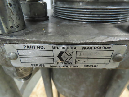 Graco 208-356 Bulldog Air Motor & 5:1 Pump Assembly 210-208
