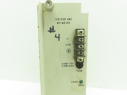 Honeywell 621-9933 I/O Rack Power Supply Module PLC PS 15A 5VDC 115/230 V