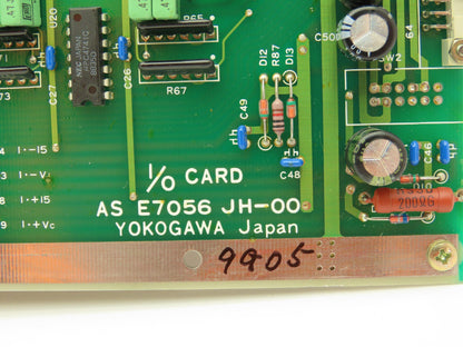 Yokogawa AS E7056 JH-00 I/O Card E7000HT Slot Card Rack PLC 34 Inputs