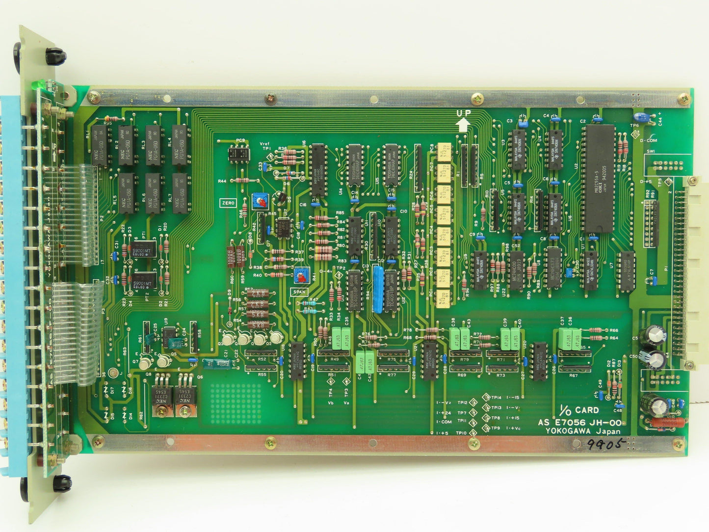 Yokogawa AS E7056 JH-00 I/O Card E7000HT Slot Card Rack PLC 34 Inputs