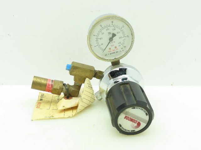 Concoa 8065267-01-1 Oxygen Gas Regulator 3000PSI Inlet 400PSI Gauge CGA 540