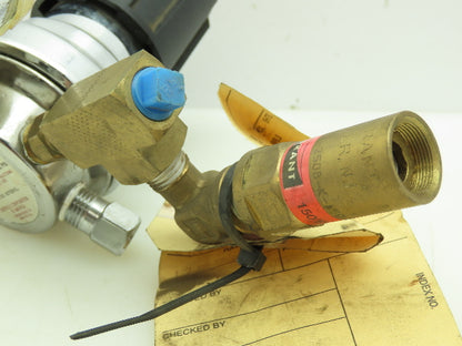 Concoa 8065267-01-1 Oxygen Gas Regulator 3000PSI Inlet 400PSI Gauge CGA 540