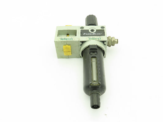 Numatic C22D-04M Pneumatic Coalescing Filter/Reg w/VS22-04 Shut-Off Valve .5"NPT