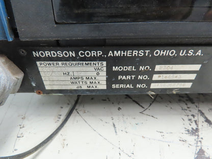 Nordson 2304 Hot Glue Melt Adhesive Applicator System 230VAC 50/60HZ 23A 5520W