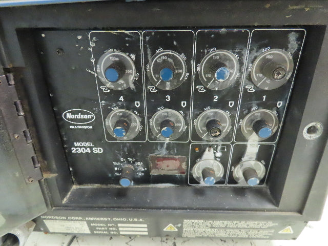 Nordson 2304 Hot Glue Melt Adhesive Applicator System 230VAC 50/60HZ 23A 5520W