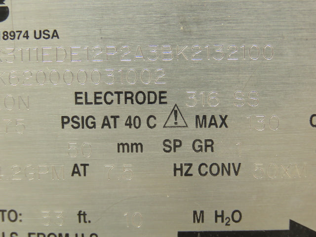 ABB 10DX3111EDE12P2A3BK2132100 2" Flowmeter Flowtube