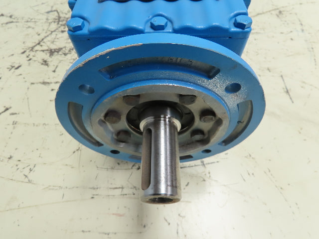 Sew-Eurodrive RF27AM56 In-Line Gear Reducer 11.86:1 Ratio w/Elec Motor 3/4HP 3PH