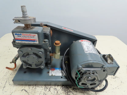 Welch 1400N ChemStar Belt Driven Vacuum Pump w/Elec Motor 1/3HP 1725RPM 1PH 115V