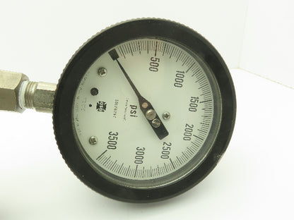 Ametek/M & G Div. Type SK 316L SS Diaphragm w/USG Solfrunt 3500PSI Gauge 1/2"NPT