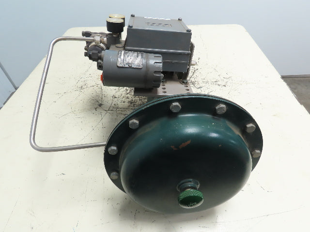 Fisher Control Pneumatic Diaphragm Actuator Lined PTFE Valve 1" Actuator 30 Sz
