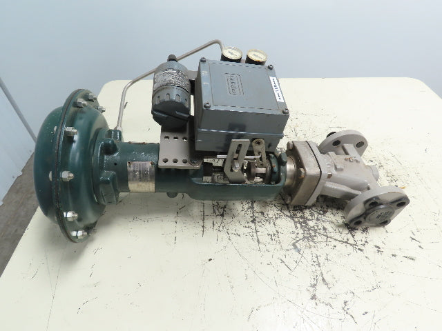 Fisher Control Pneumatic Diaphragm Actuator Lined PTFE Valve 1" Actuator 30 Sz