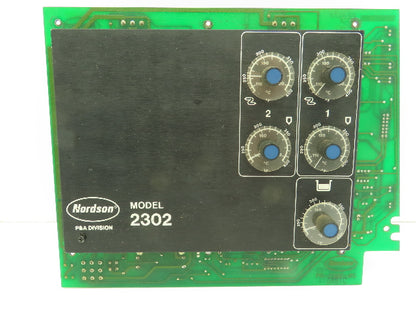 Nordson 2302 PA-2302-05 Control Panel for Hot Glue Dispenser, Applicator