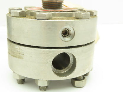 Ametek/M&G Div Type SK 316L SS Diaphragm w/USG Solfrunt 3500PSI Gauge Stock Bore