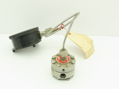 Ametek/M&G Div Type SK 316L SS Diaphragm w/USG Solfrunt 3500PSI Gauge Stock Bore