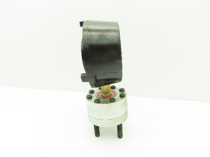 Ametek/TCI Type LC 1-150 Viton Diaphragm DC 200 Liquid Fill w/USG 200" H2O Gauge