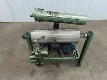 Vac-U-Max 5 Hp. Sutorbilt Fuller 4MVF Pneumatic Conveying Transfer Vacuum Blower