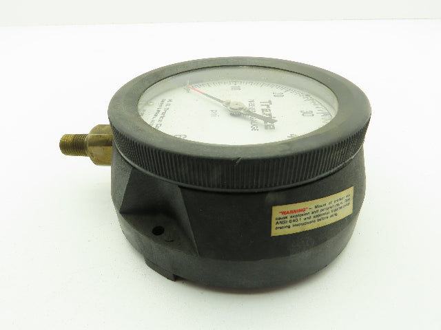 H.O. Trerice 52-2198 Pressure Gauge 0-60PSI 1/4"NPT Lower Mount 4-1/2"Dial