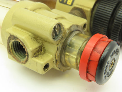 Norgren B07-202M1KA Pressure Filter Reg 150PSI w/L07-200MPAA Lubricator LOT OF 2