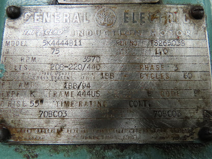 Hoffman 38503 GS-12668 Multistage Centrifugal Blower Gardner Denver Lamson 75 Hp