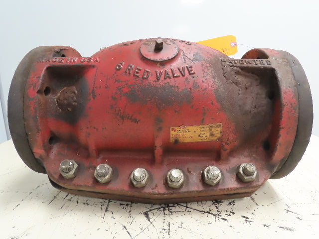 Red Valve 6" Pinch Valve Type A