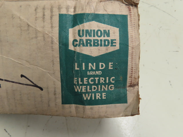 Union Carbide Linde 100 Welding Wire 1/8" Mig 55 LBS Spool
