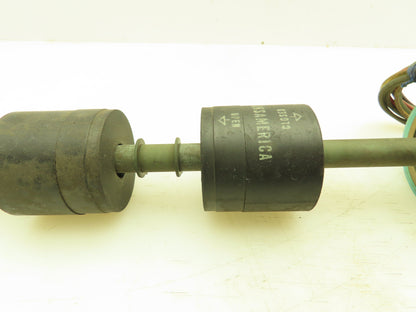 Delaval Transamerica Float Level Switch Sensor 3 NO/NC 100VA 240VAC 2" NPT 16"