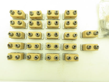 Behringer SH3050-SP 1/2" Pipe Tube Clamp Heavy Duty Zinc-Plated Steel Lot of 23