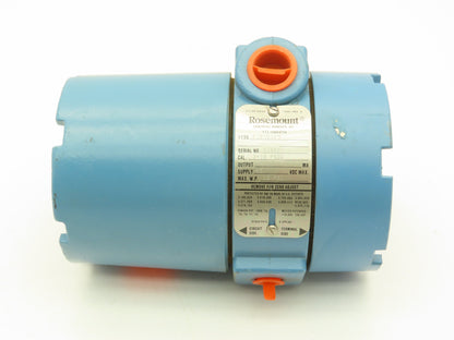 Rosemount 1135 F1B1B1E5 P/I Converter Cal 3-15 Psig Output 4-20 Ma Wp 15Psi