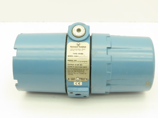 Rosemount Analytical 2081 PH Two Wire Transmitter