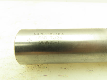 Cleveland Twist Drill Q69905-1 6FLT SE M7 HSS CC Endmill Special Flat Lot of 6