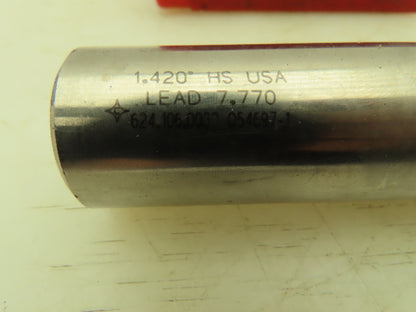 Cleveland Twist Drill Q54697-1 6FLT SE M7 HSS CC Endmill Special Flat Lot of 4