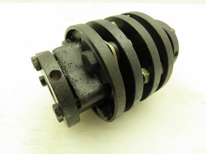 Tsubakimoto NEF18 Emer-Flex Double Flex Disc Coupling 7/8" to 7/8" Bore