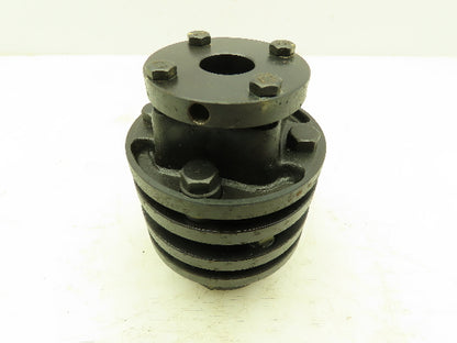 Tsubakimoto NEF18 Emer-Flex Double Flex Disc Coupling 7/8" to 7/8" Bore