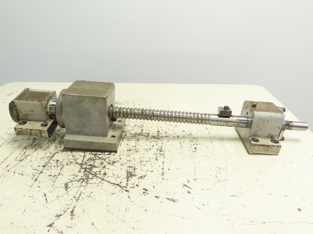 Ball Screw Drive Axis Actuator 11" Travel 32mm Shaft 1" End Heavy Duty