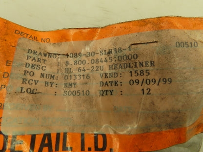 AA HL-64-22U Precision Drill Jig Bushing Head Liner 3/4" ID Lot of 8