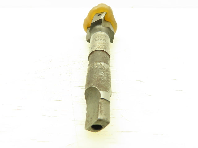 J Brisbois 1 3/16" Carbide Drill Bit Tooling Coolant 7/16" Bore Morse Taper No 2
