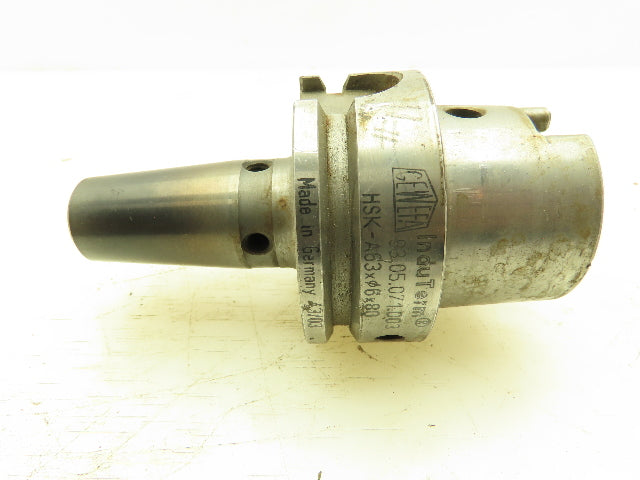 Gewefa HSK-A63xØ6x80 InduTerm Shrink Fit Tool Holder 6MM ID