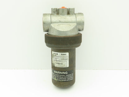 Eaton HV3R1SC4LNB2C03 Vickers Hydraulic Filter Housing w/Element 725PSI 1.25"NPT