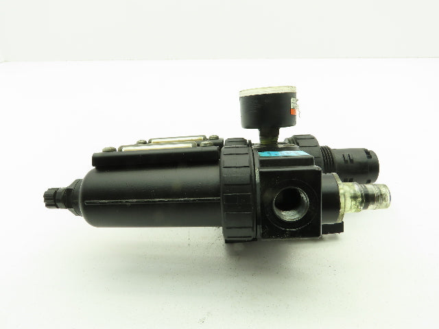 Wilkerson B12-03-FLS0 Pneumatic Filter Regulator w/Lubricator 3/8"NPT 250PSI