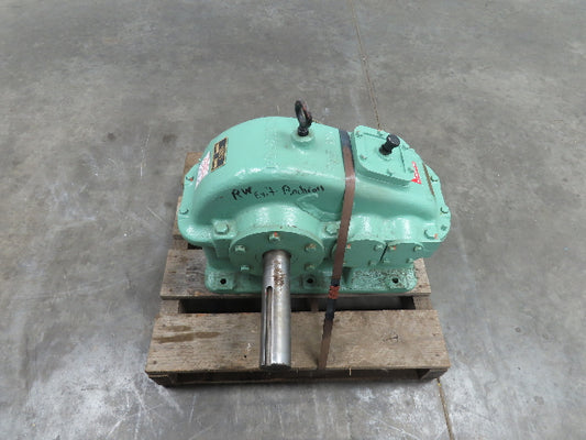 D. O. James Gear MFG. Size 105 HD 25:1 Gear Reducer 5 Hp. Helical Gearbox