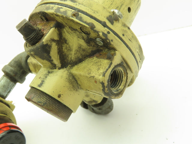 C.A. Norgren 11-002-019 Pneumatic Pressure Regulator w/Lubricator 150PSI 1/4"NPT